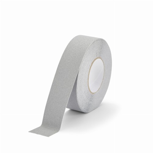 Naklejka przeciwpoślizgowa na schody szara 50mm