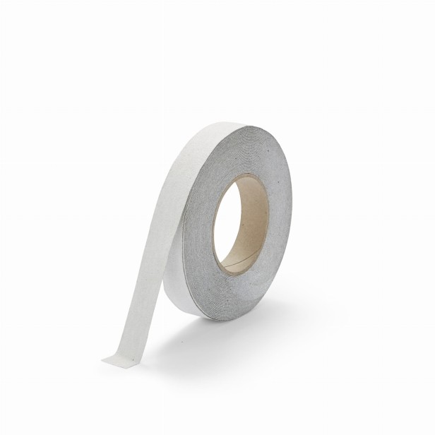 Taśma przeciwpoślizgowa R13 25mm wąska biała