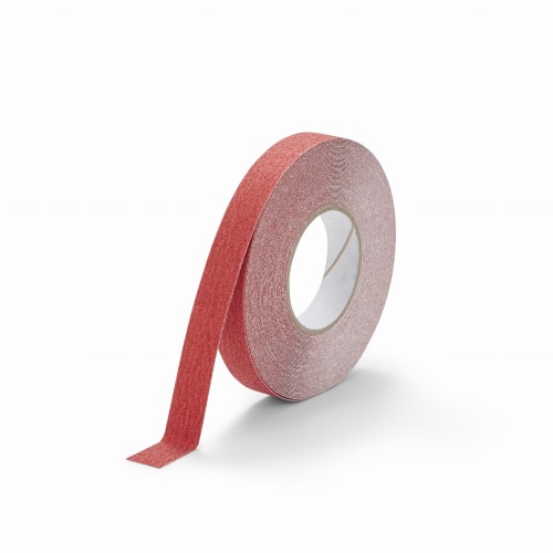 Taśma naklejka przeciwpoślizgowa na schody czewrwona 25mm