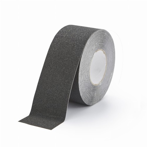 Taśma naklejka przeciwpoślizgowa schody 75mm czarna