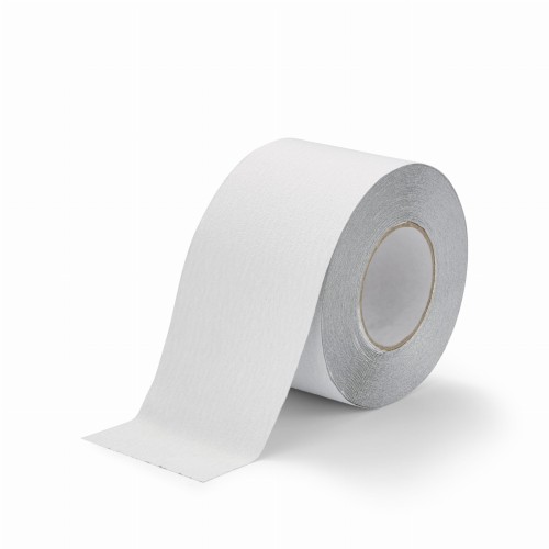 Szeroka taśma przeciwpoślizgowa R13 100mm biała